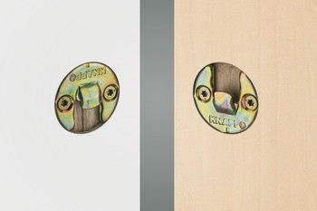 Závěsný spoj Knapp, Ocel, pro zápustnou montáž