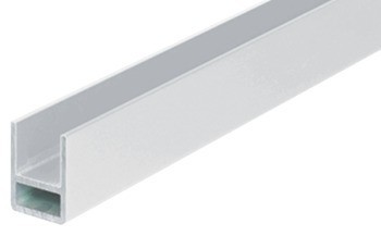 Zesilovací lišta, pro posuvné dveře, délka 2500 mm, hliník, Häfele Déco