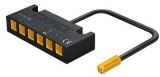 6cestný rozbočovač, Häfele Loox5, 12 V, RGB, 4pólový, bez funkce spínače