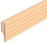 Čelní panel, nepravená překližka