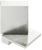 Čepový závěs pro skleněné dveře, Úhel otevření 210°, pohledový