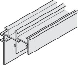 Dvojitá vodicí kolejnice, Pro Häfele Slido F-Line44 80A