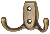 Háček na šaty, Zinková slitina, se 2 háčky, Häfele Déco