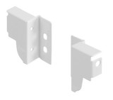 Kování zadního panelu systémové výšky N, držák příčného dělítka, levý, Pro Blum Tandembox antaro čelní výsuv skříňky pod dřez