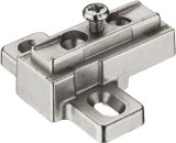 Křížová montážní podložka, Häfele Metalla 510 A, ocel, výškové nastavení pomocí drážky