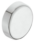 Krytka ramínka závěsu, Pro Clip Top 94°, kulaté, pro skleněné dveře