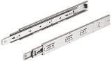 Kuličkové výsuvy, plnovýsuv, Accuride 3832, nosnost 50 kg, ocel, stranová montáž