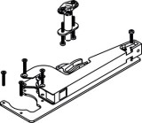 Mechanismus tlumeného dotahu, Pro Häfele Utensio St10 Plus Glide Corner půlkruhové otočné kování do rohové skříňky