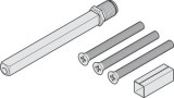 Montážní sada, Startec, s výměnným čtyřhranem 10 mm