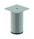 Nábytková noha, s deskou, bez výškového nastavení