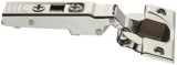 Nábytkový závěs, Blum Clip Top 110°, plně naložená montáž, naložení dveří až 20 mm, bez automatické zavírací pružiny, bez mechanismu tlumeného zavírání