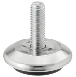 Nastavitelná noha s kluzákem, se závitovým šroubem