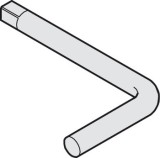 Nástrčný klíč, pro čepový zámek