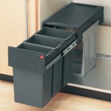 Odpadkové koše, 1 x 15 a 2 x 7 litrů, Hailo Terzett 3666-19