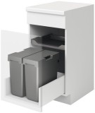 Odpadkové koše, 2 x 17 litrů / 3 x 17 litrů