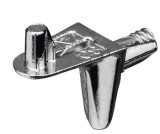 Podpěrka police, Häfele Ixconnect SH-W-4030, k nasunutí do otvoru Ø 4 mm, zinková slitina