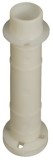 Podpěrná noha, plast, bílý