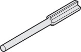 Řezačka drážek, pro frézovací přípravek 10 mm
