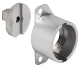 Rozeta pro povrchovou montáž, Häfele Symo ML, pro prodloužení rozvorového zámku modulárního systému 30 mm