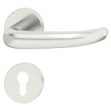 Sada dveřních klik, Häfele Startec model PDH 5104, nerez, požárně odolné dveře