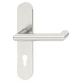 Sada dveřních klik, Häfele Startec model PDH 5106, nerez, požárně odolné dveře