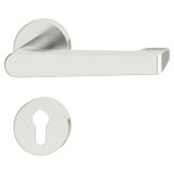 Sada dveřních klik, Häfele Startec model PDH 5134, nerez, požárně odolné dveře