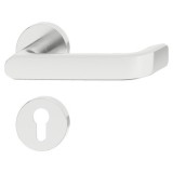 Sada dveřních klik, Häfele Startec model PDH 5220, hliník, požárně odolné dveře, panikové dveře