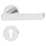 Sada dveřních klik, Häfele Startec model PDH 5234, hliník, požárně odolné dveře, panikové dveře