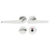 Sada dveřních klik, Hliník, Startec, PDH5233, rozeta