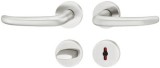 Sada dveřních klik, Nerez, FSB, ASL® model 12 1023 01954 6204