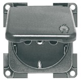 Schuko zásuvky, 60 x 60 mm, montáž do roviny, 230 V