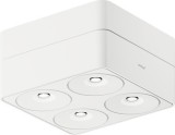 Stropní svítidlo pro povrchovou montáž, Nimbus Q Four Connect ON-X, 24 V, tunable white