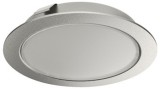 Stropní svítidlo pro zápustnou/povrchovou montáž, Häfele Loox LED 3039, 24 V, 3pólové (tunable white), průměr vrtaného otvoru 55 mm, ocel