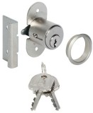 Tlačný a otočný zámek, Häfele Symo FM Pro, s pevnou vložkou s pinovými stavítky, standardní profil