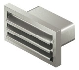 Vnější mřížka, plochý potrubní systém 150 optimAIRo