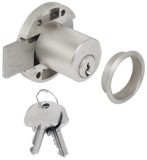 Zámek k přišroubování, Häfele Minilock, s vložkou s pinovými stavítky, standardní profil, přizpůsobený, backset 20 mm