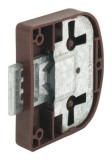 Zámek se závorou k přišroubování, se záskočkou, backset 15-30 mm