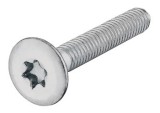 Závitový šroub, plochá hlava, drážka Torx TS 20, M4, pozink